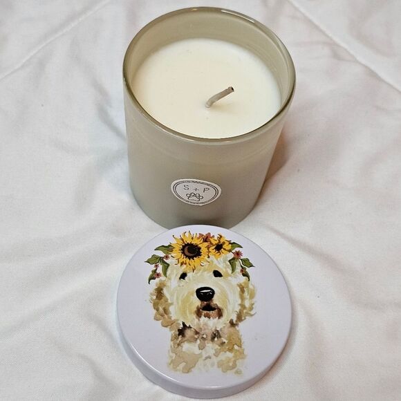 Sand & Paws pet oder neutralizer candle set two 4oz candles - Picture 6 of 7